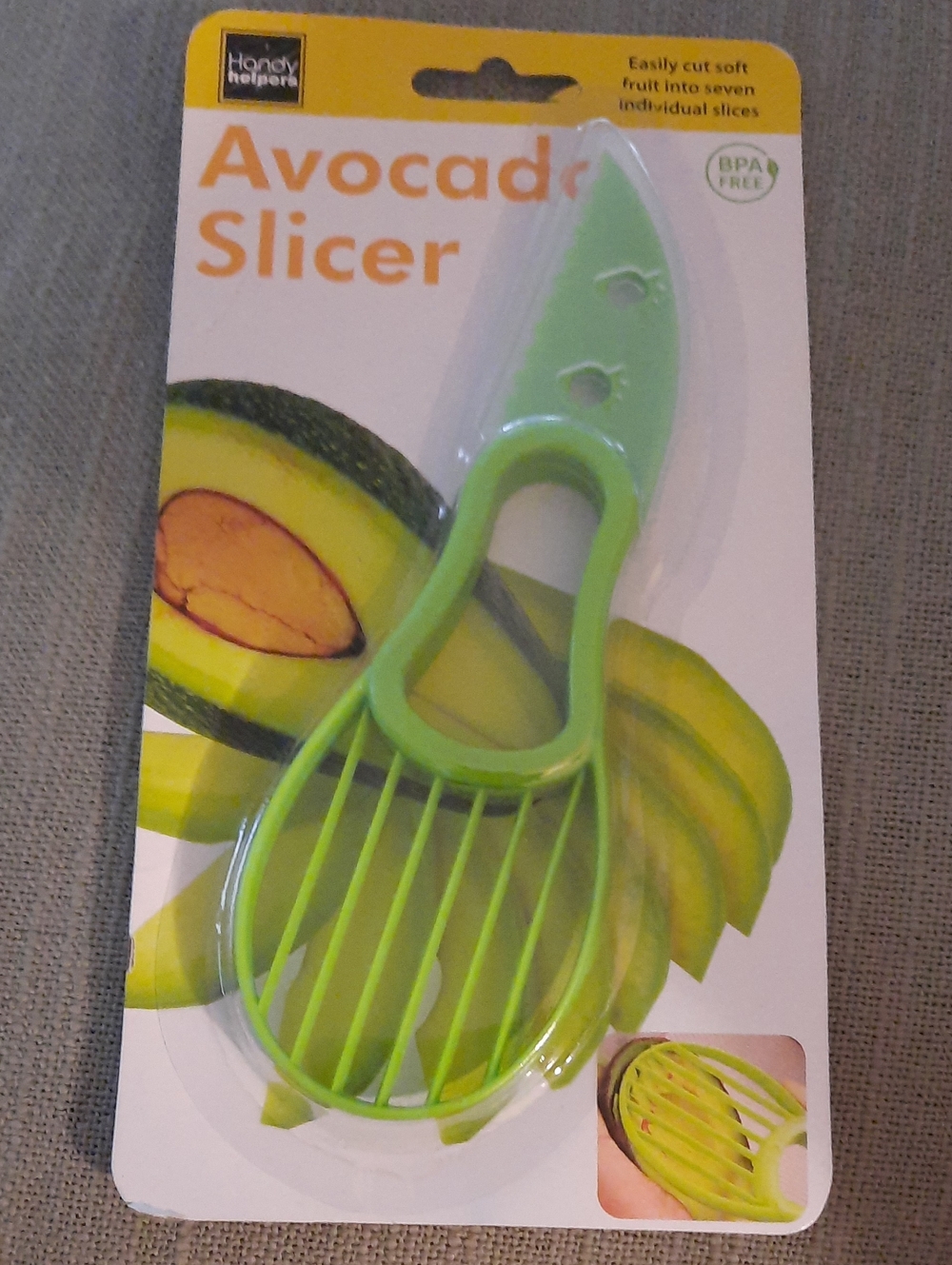 Green Avocado Slicer - Easy Prep Tool